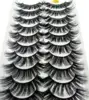 Nuevos 5/10 pares de pestañas postizas 3D de imitación de visón, pestañas postizas largas naturales gruesas, pestañas postizas dramáticas, extensiones de maquillaje, pestañas maquiagem ► Foto 2/6